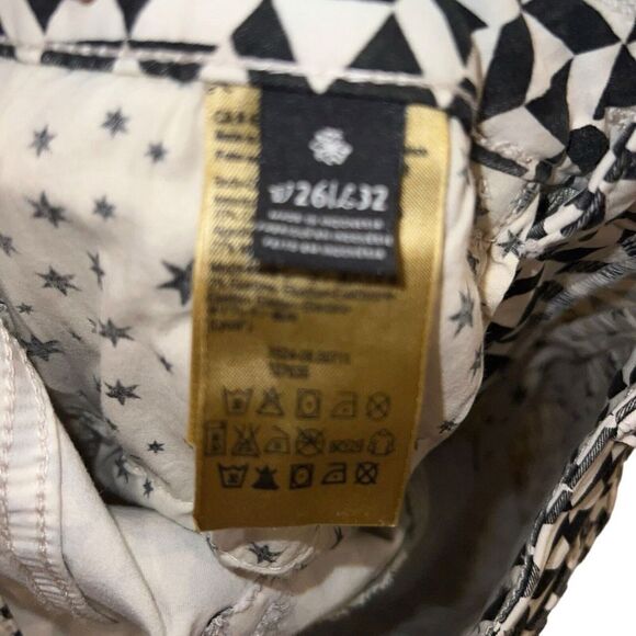 Maison Scotch 'La Bohemienne' Geometric Printed Jeans Mid Rise Skinny Size 26/32 - Picture 6 of 6